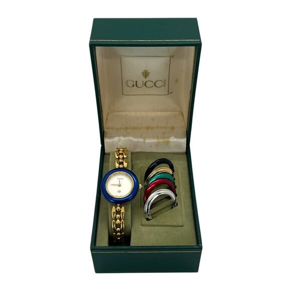 Gucci Vintage Interchangeable Bezel Watch - Picture 3 of 15
